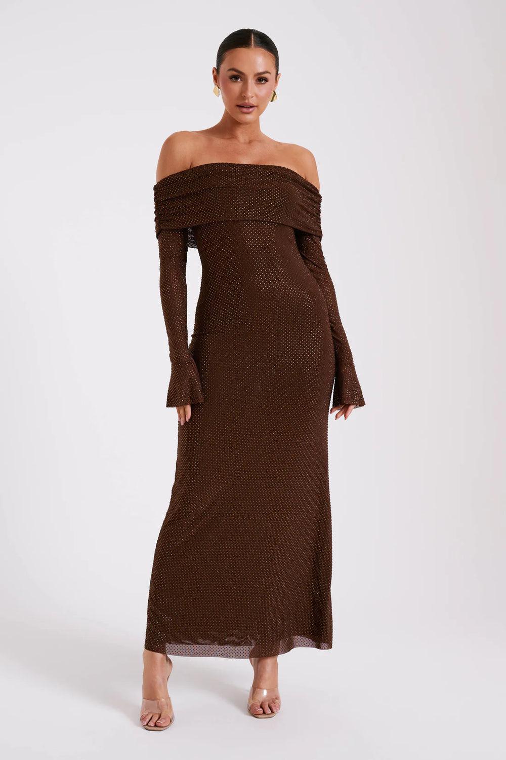 Annika | Vestido com efeito degradé