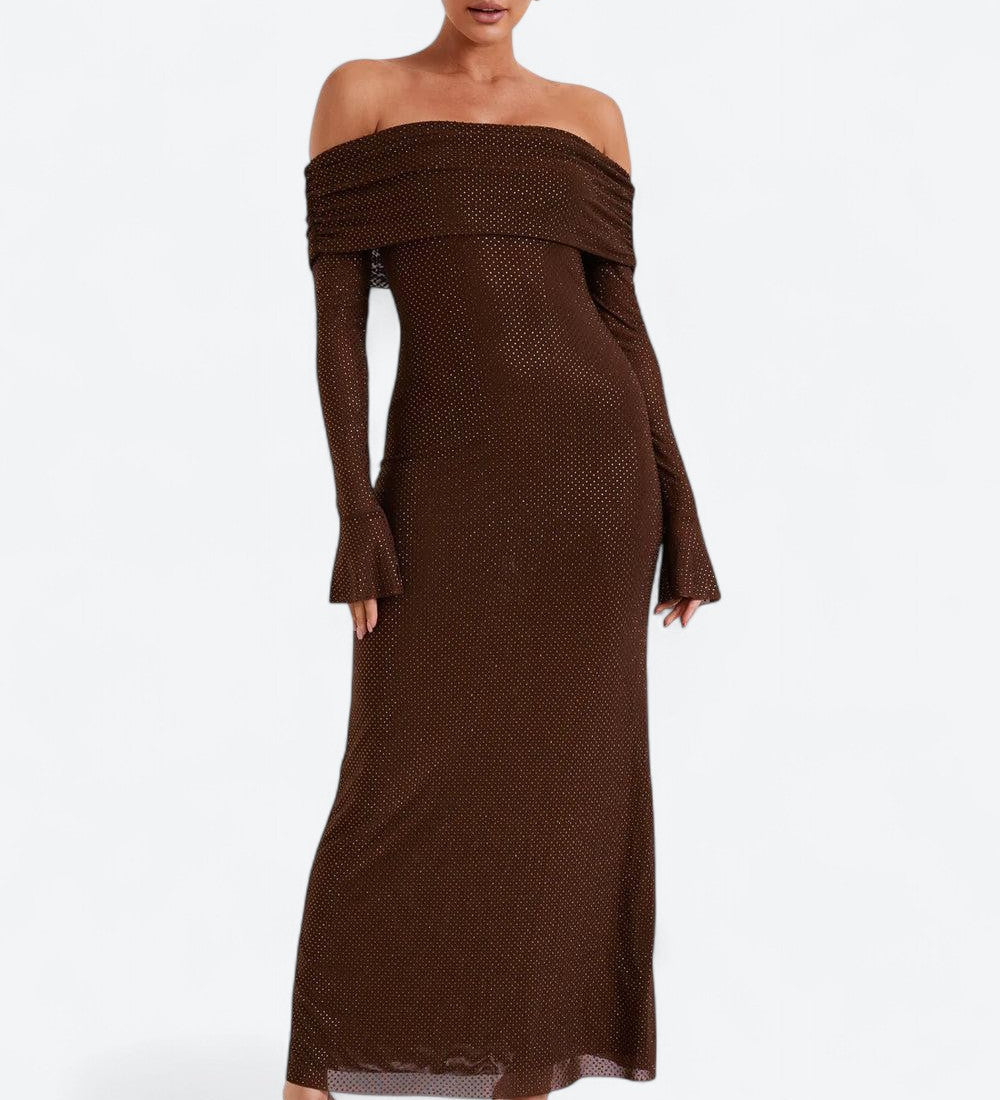 Annika | Vestido com efeito degradé