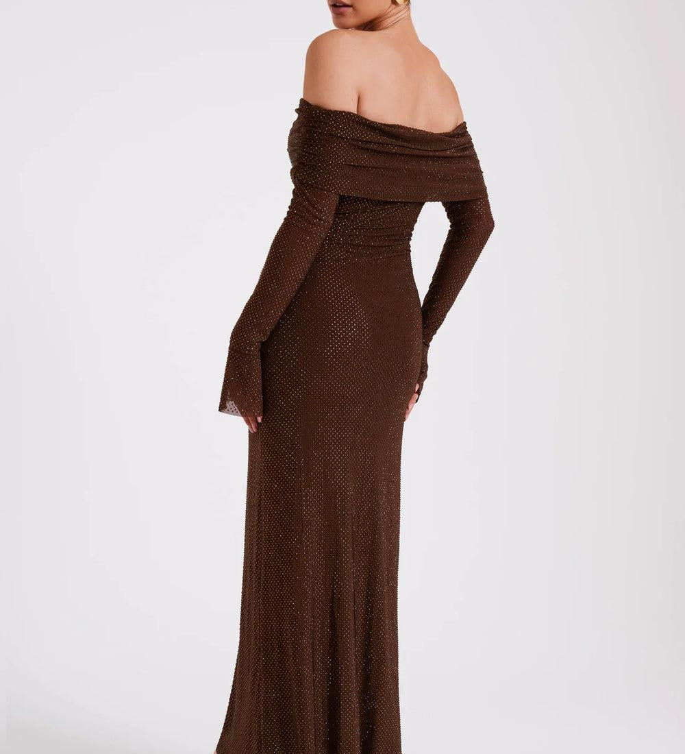 Annika | Vestido com efeito degradé