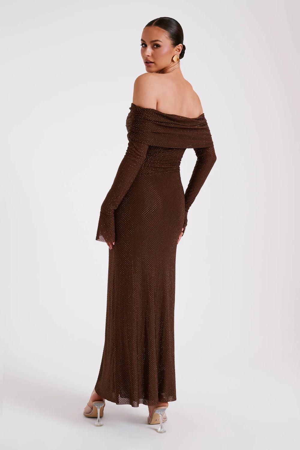Annika | Vestido com efeito degradé
