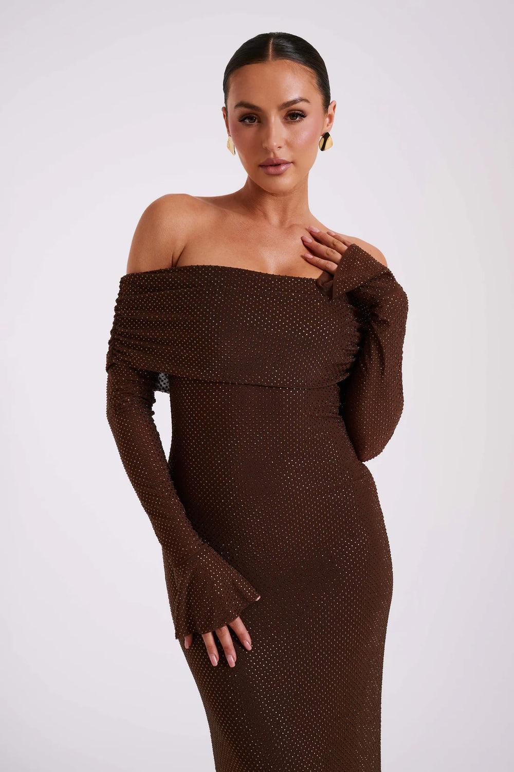 Annika | Vestido com efeito degradé