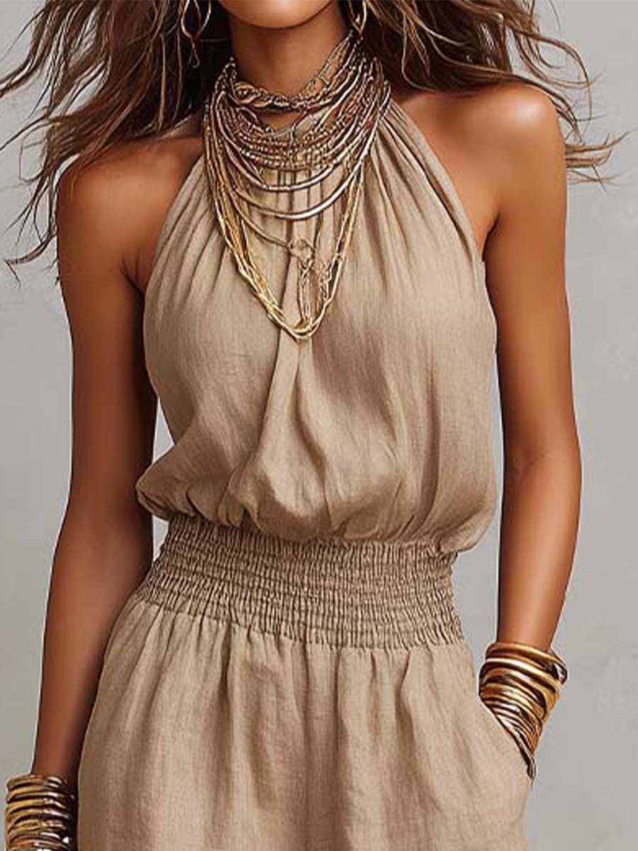 Valeria | Macacão Elegante com Halter