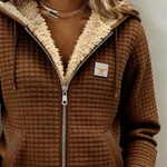 Casaco outdoor retro para mulher
