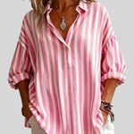 Nora™ | Blusa às riscas