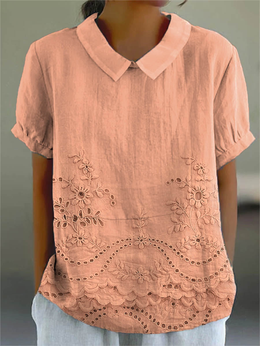 Lily™ | Camisa bordada