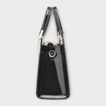 Maison Verdelle - Bolsa de Mão com Padrão de Crocodilo Brilhante
