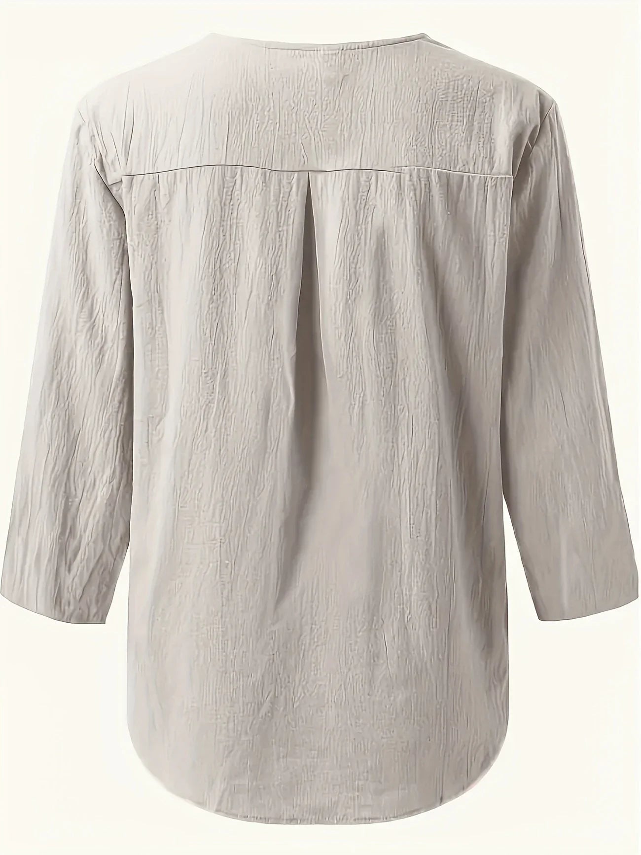 Solénya™ | Blusa de algodão-linho