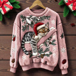 Noëlle | Pullover de Natal suave e estruturado
