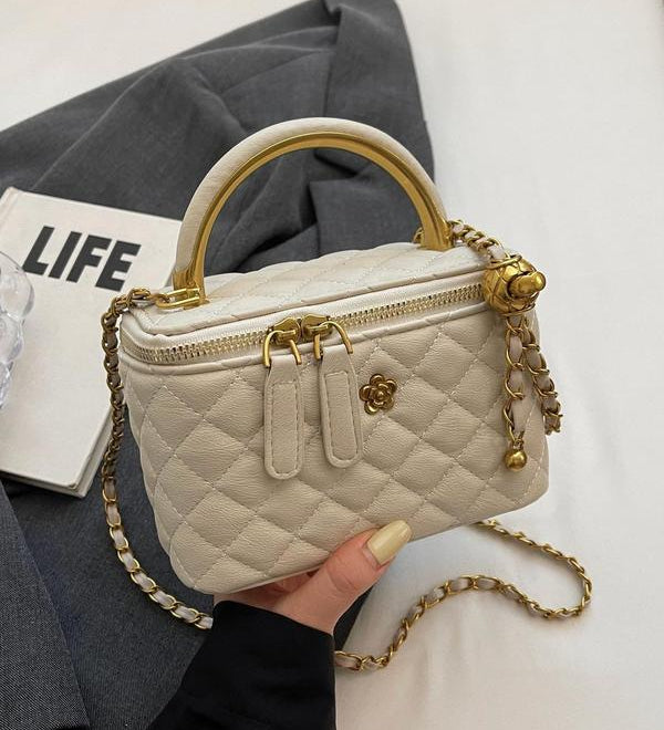 Alice - Bolsa de Ombro Almofadada