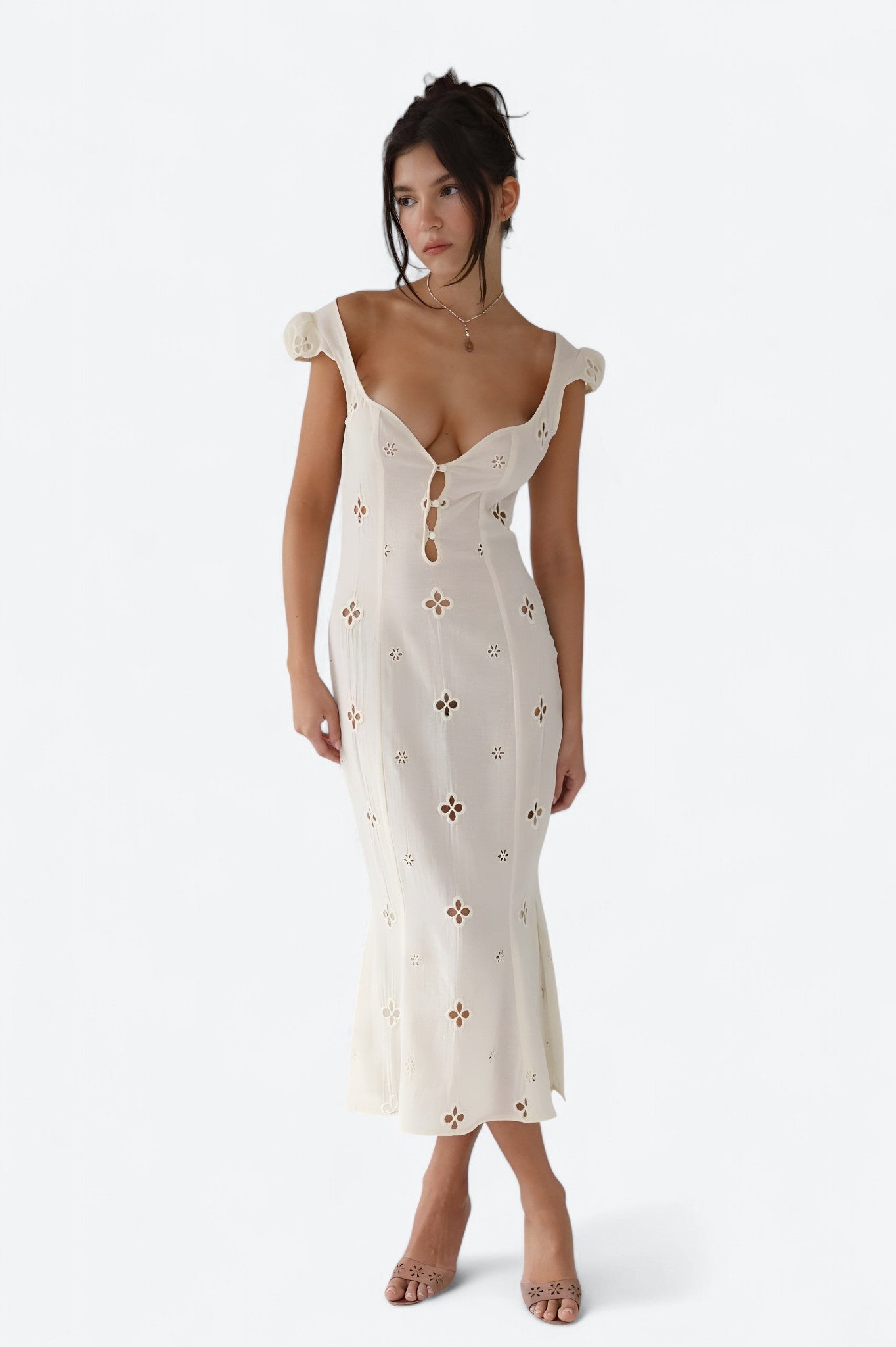 Noomi | Vestido midi vintage