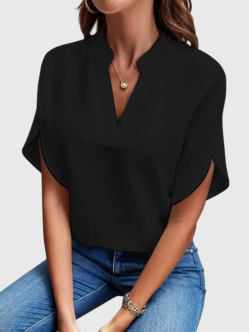 Beatrix™ | Camisa com decote em V