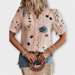 Emília - Blusa com decote em V