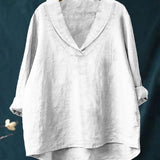 Samantha | Blusa de Linho Elegante para o Verão