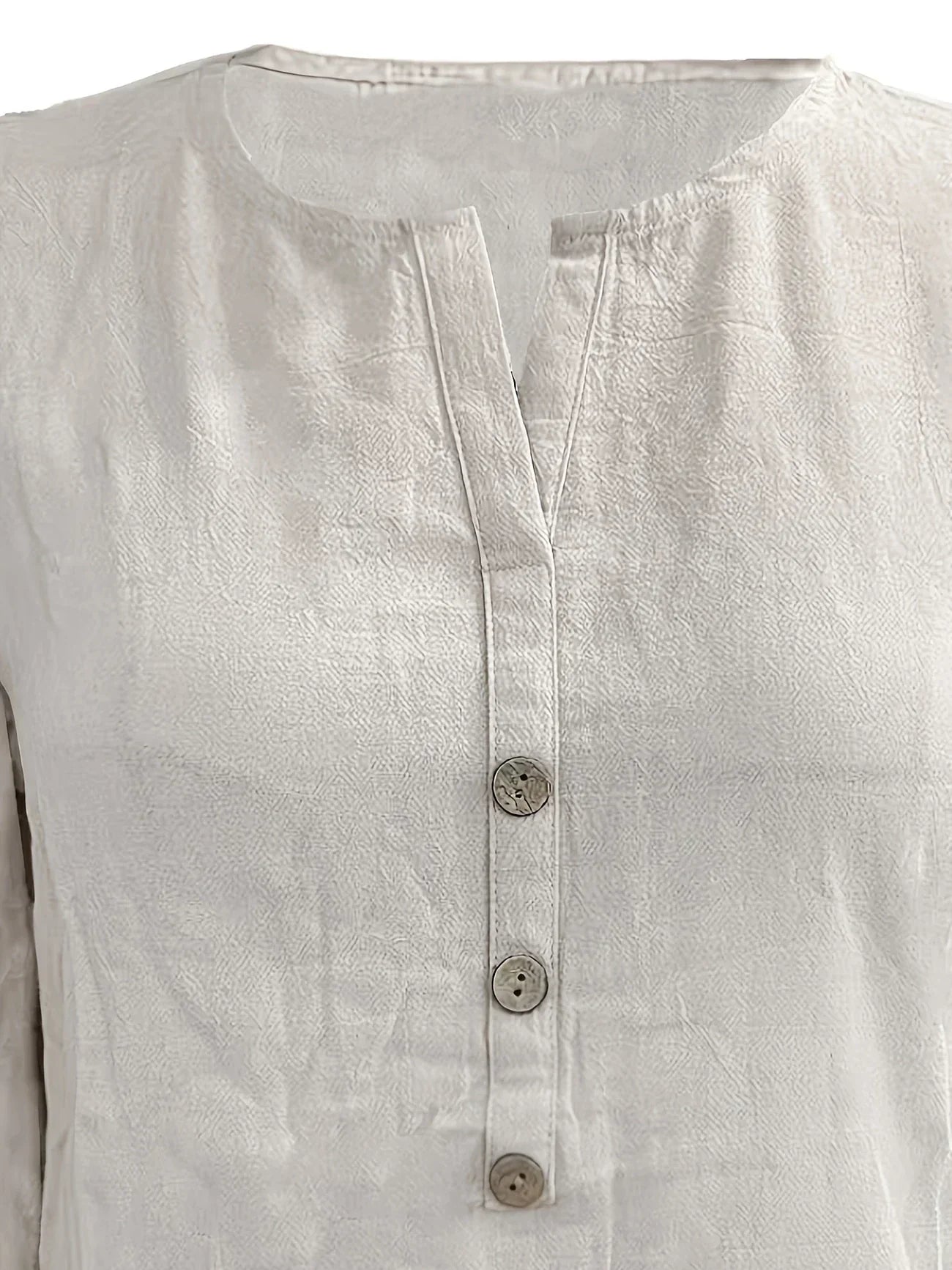 Solénya™ | Blusa de algodão-linho