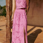 Moema - Conjunto Rosa em Renda
