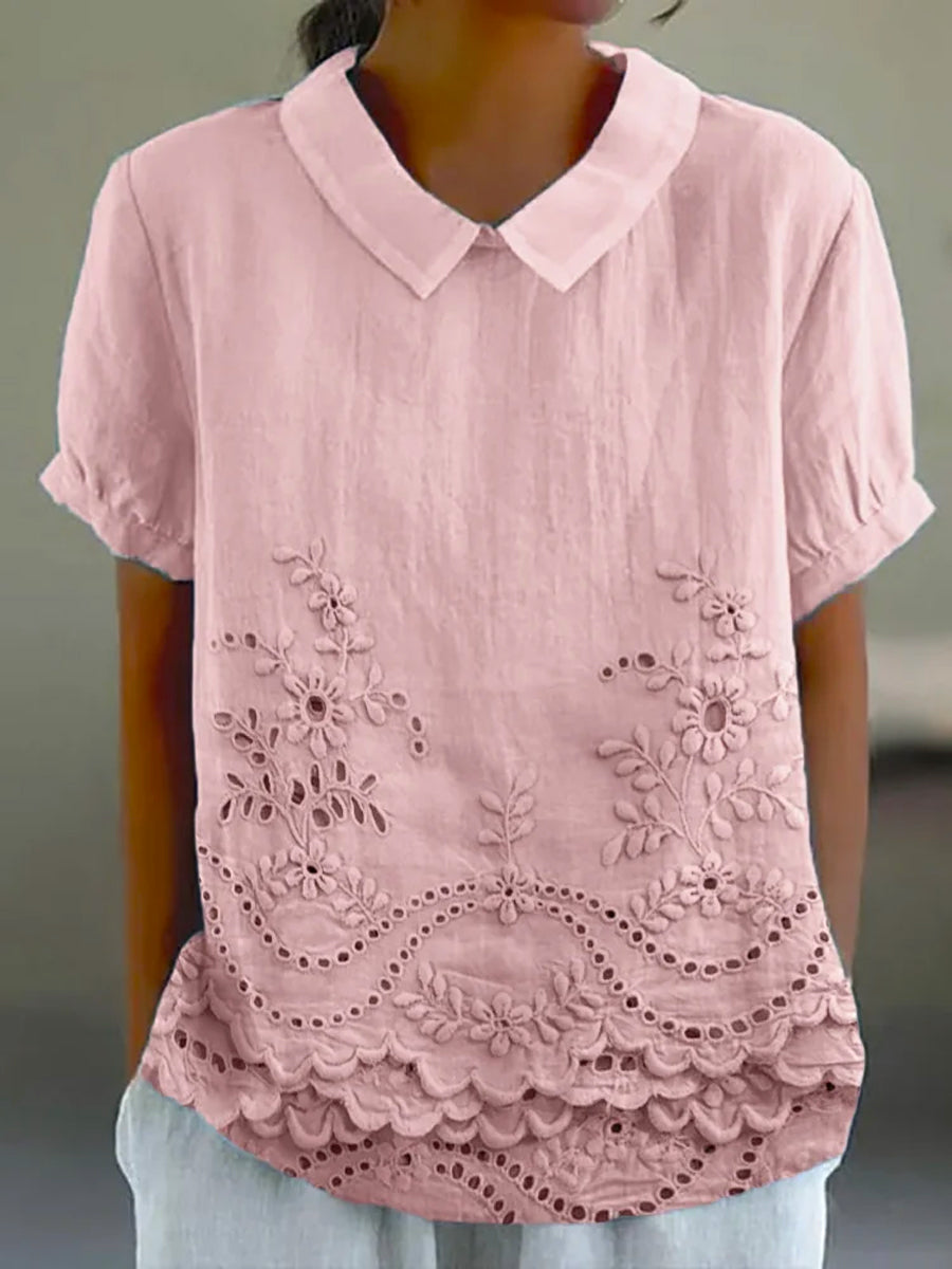 Lily™ | Camisa bordada