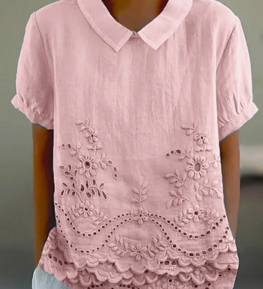 Lily™ | Camisa bordada