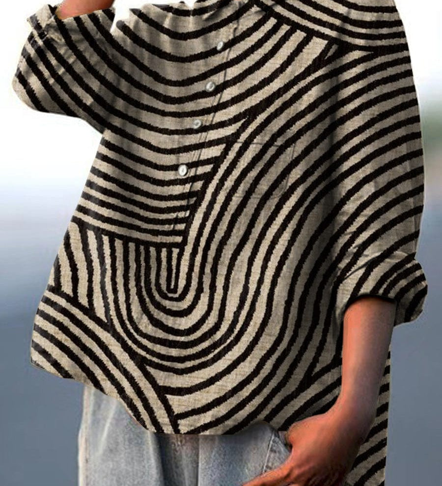 Melina | Blusa de Linho Elegante para o Verão