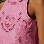 Moema - Conjunto Rosa em Renda
