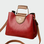 Bolsa de couro atemporal