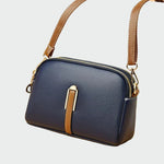 Bolsa de ombro de couro elegante