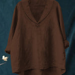 Samantha | Blusa de Linho Elegante para o Verão
