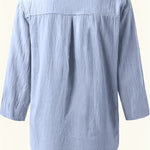 Solénya™ | Blusa de algodão-linho