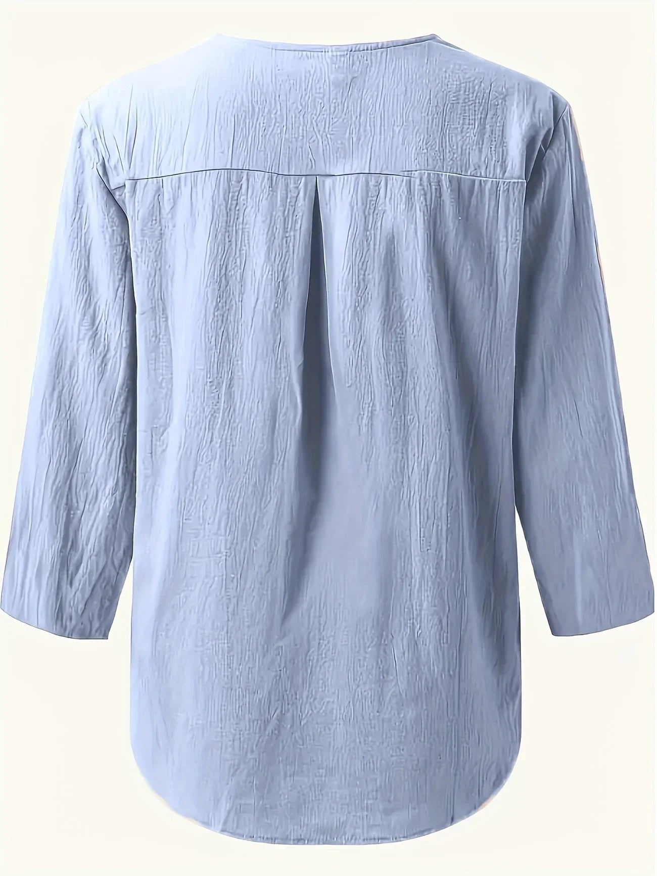 Solénya™ | Blusa de algodão-linho