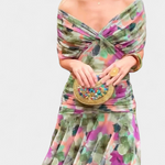 Alondra | Vestido Floral Longo com Decote em V