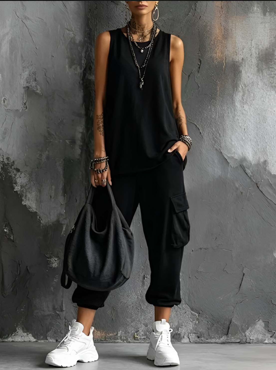 Noemi | Conjunto casual do conforto urbano