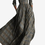 Manuelle | Vestido xadrez Chic