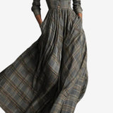 Manuelle | Vestido xadrez Chic