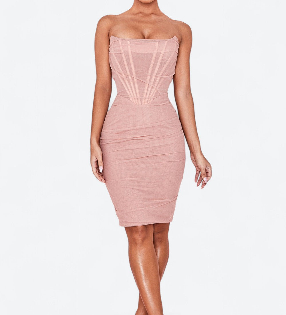 Leïla | Vestido bustier sculptante