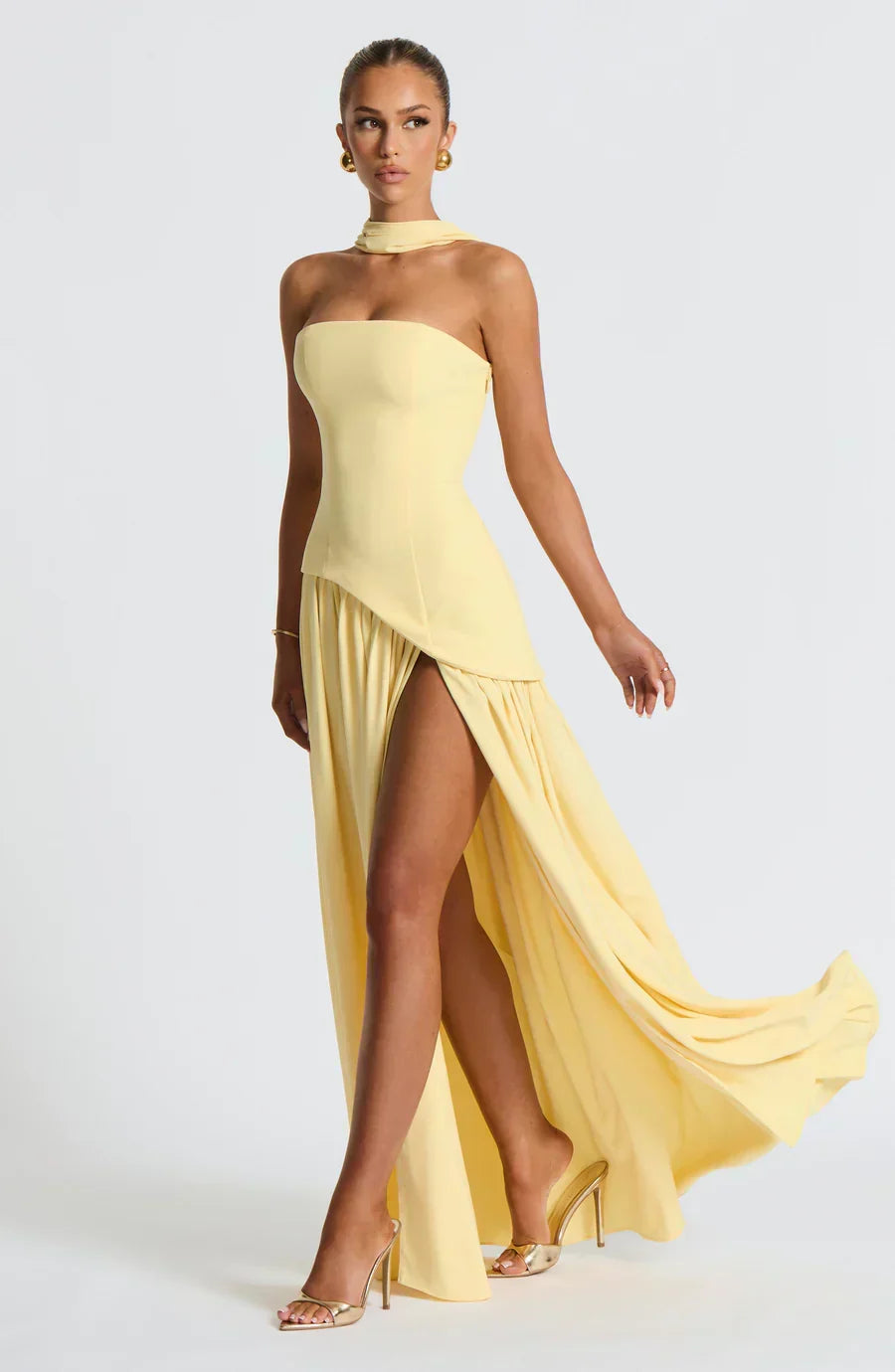Elma | Vestido longo