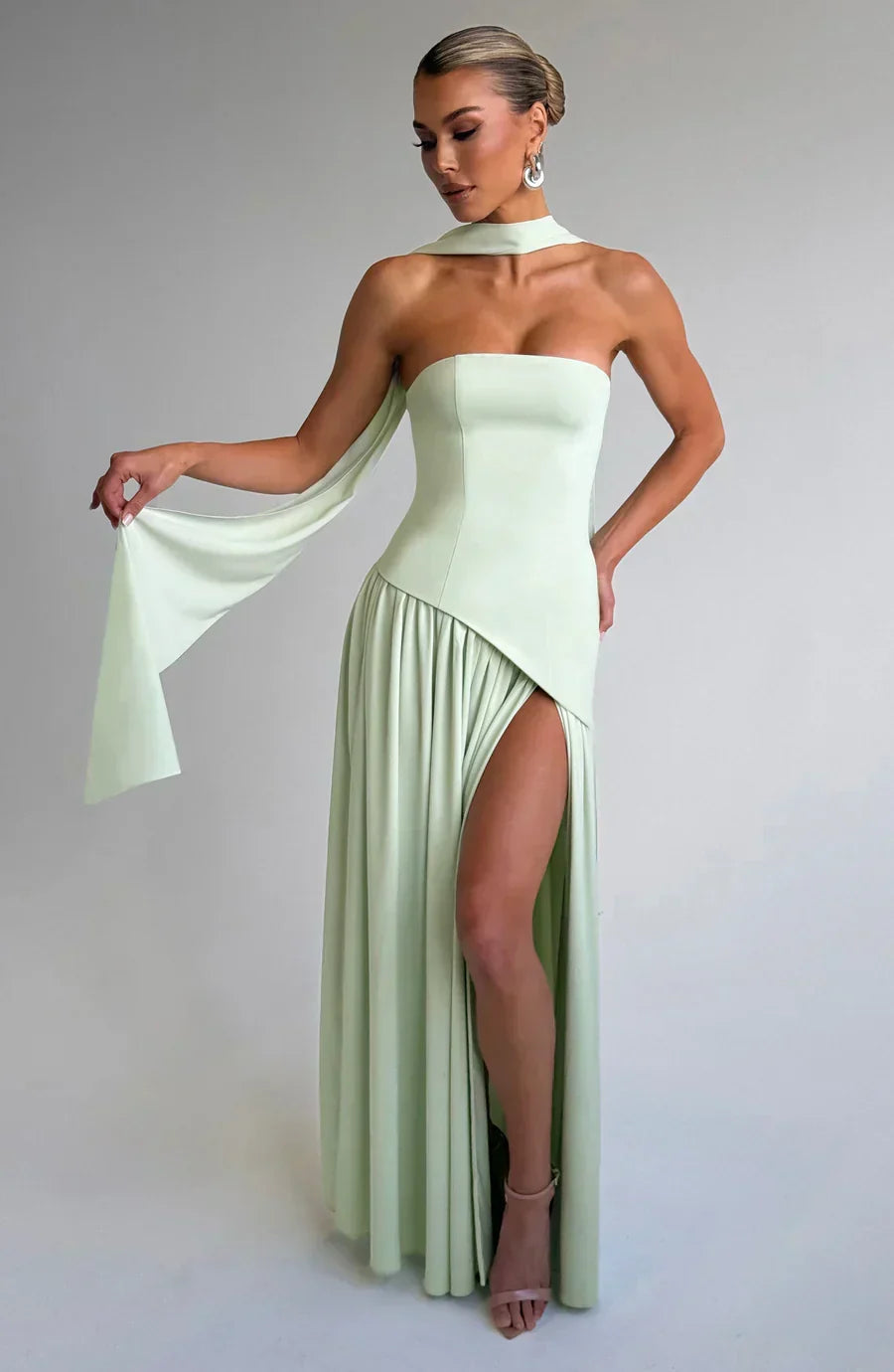 Elma | Vestido longo