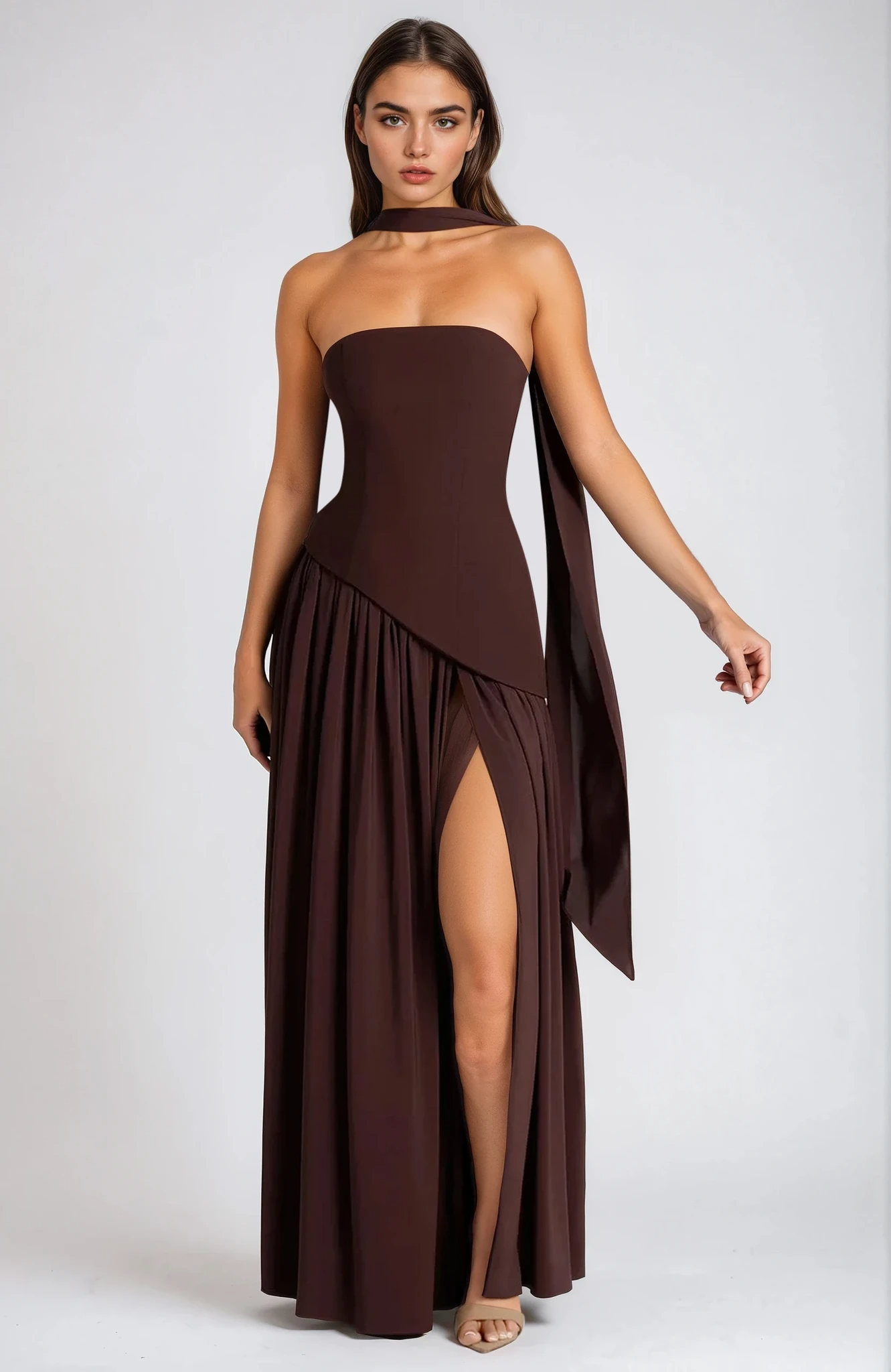 Elma | Vestido longo