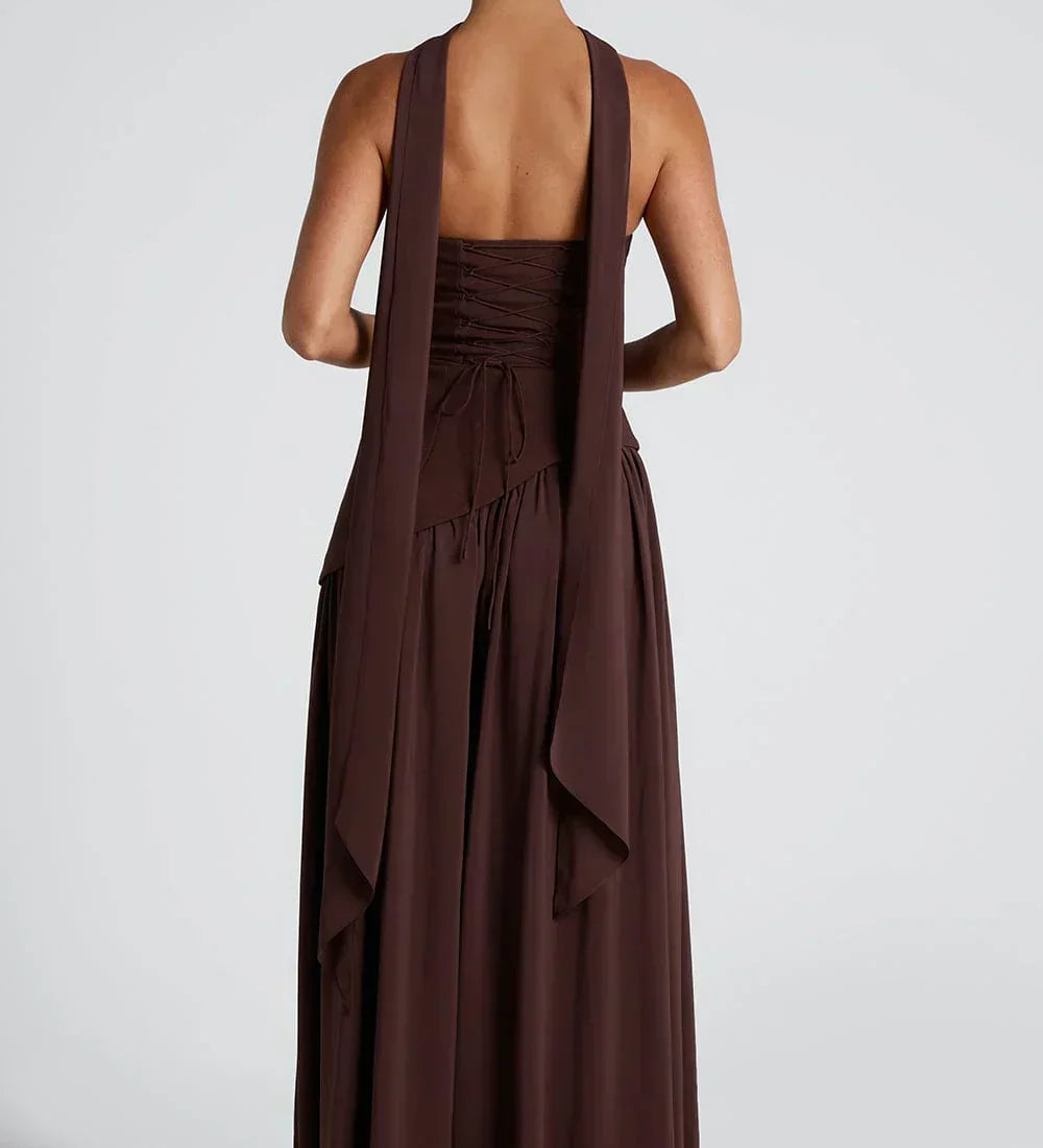 Elma | Vestido longo