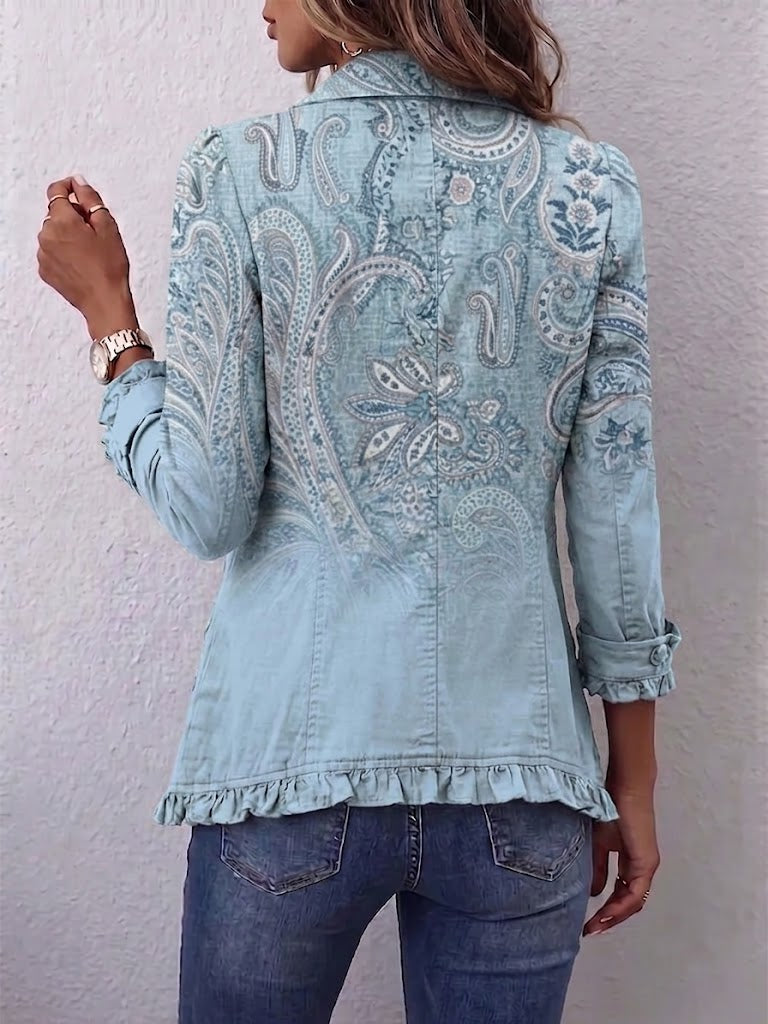 Céline | Casaco de Cashmere Vintage com Rendas