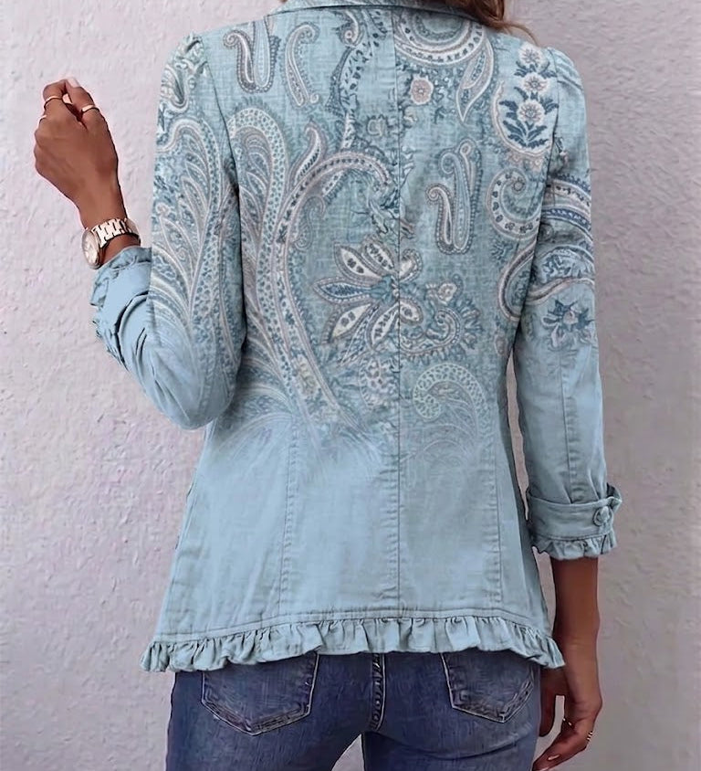 Céline | Casaco de Cashmere Vintage com Rendas