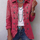 Karine | Casaco de Cashmere Rosa com Rendas