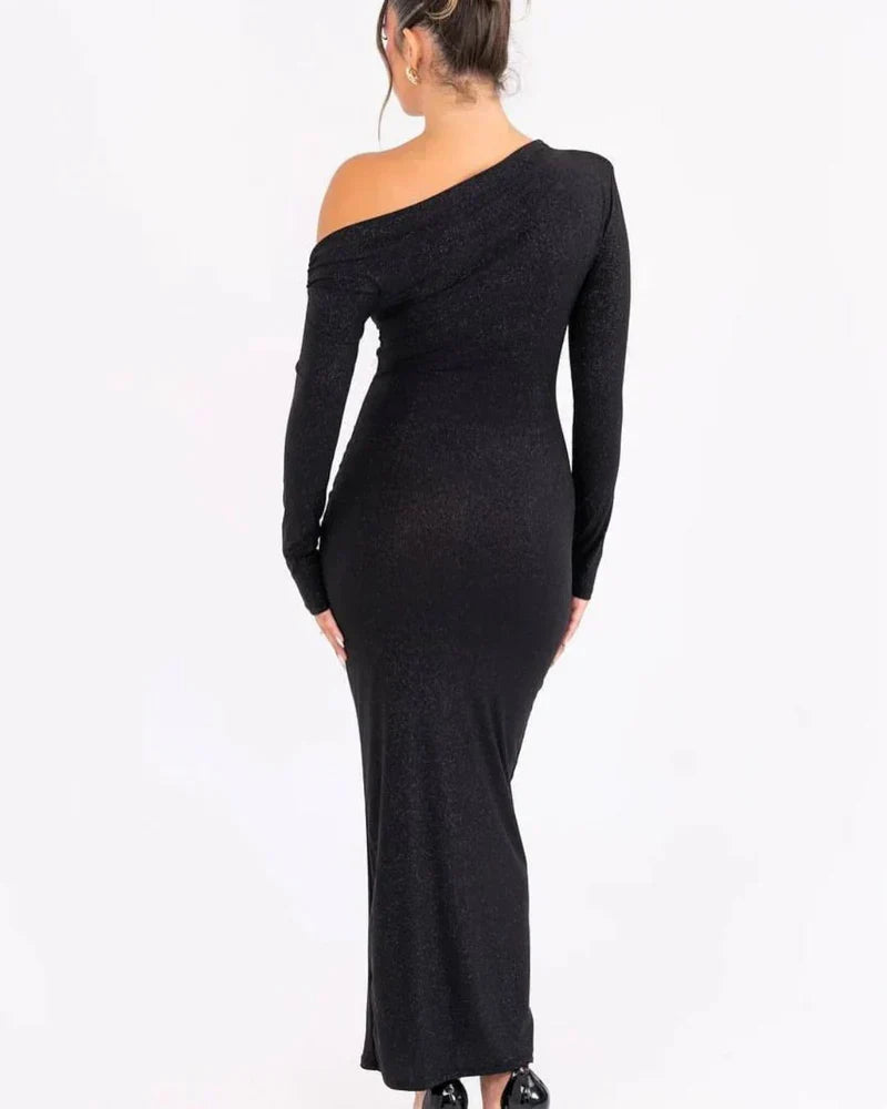 Aurélie | Vestido longo cintilante