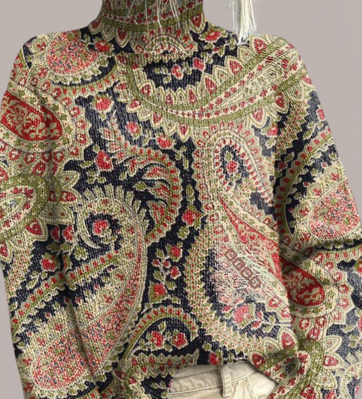 Emma | Sous-pull florido vintage