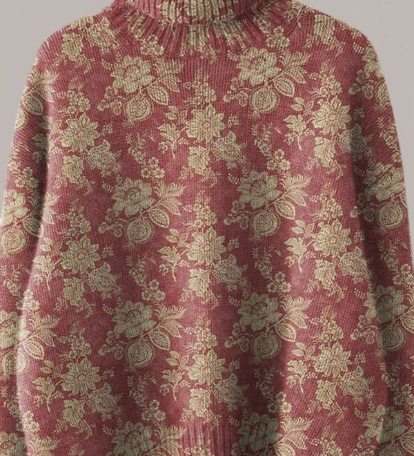 Lucie | Pull vintage florido