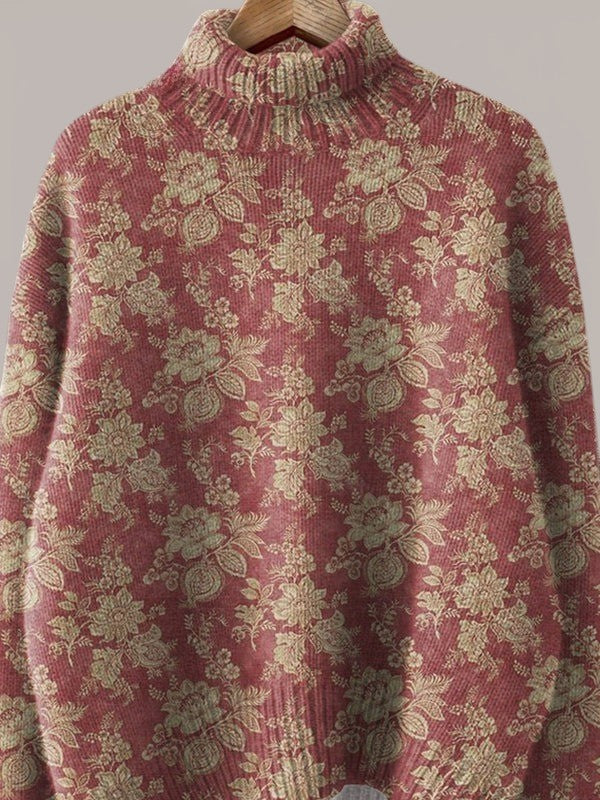 Lucie | Pull vintage florido
