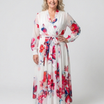 Manon | Vestido maxi de mangas longas floral