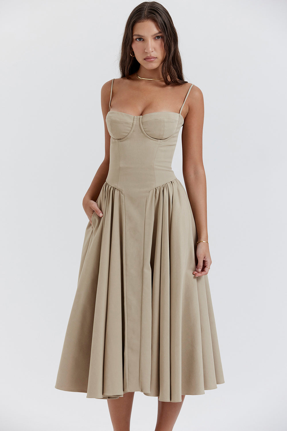 Roma | Vestido de Corpete - Nossa Joalharia