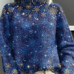 Noëlle | Pullover de gola alta colorido