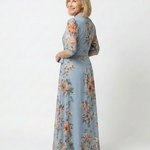 Laure | Vestido Maxi Floral Envolvente