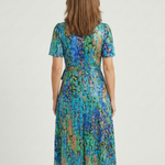 Chloé | Vestido Midi com Padrão Abstrato