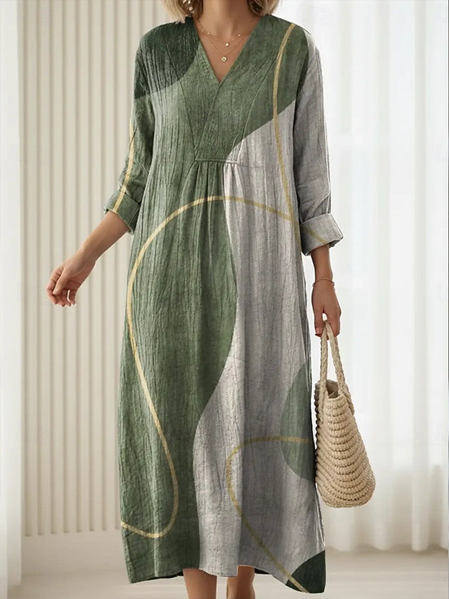 Vestido de Conforto Diário Lara